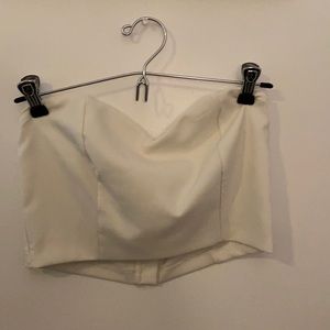 Shein white tube top